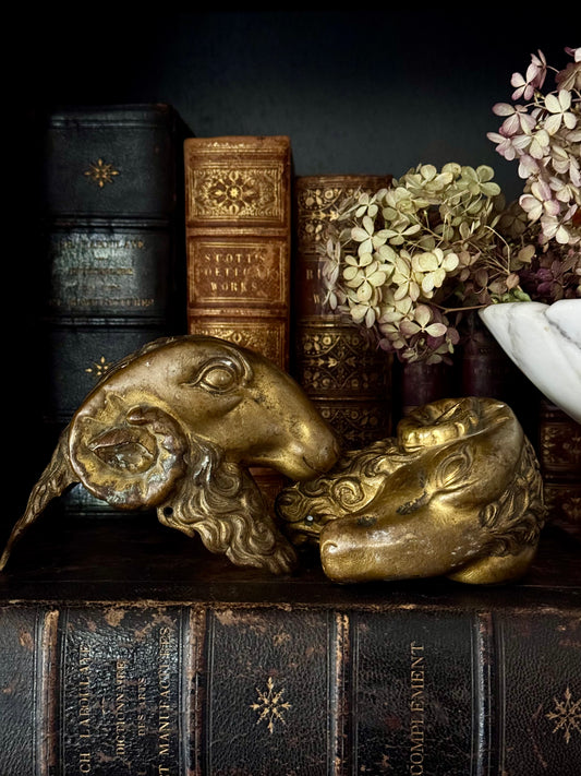 Bronze Ram Head Furniture Salvage
