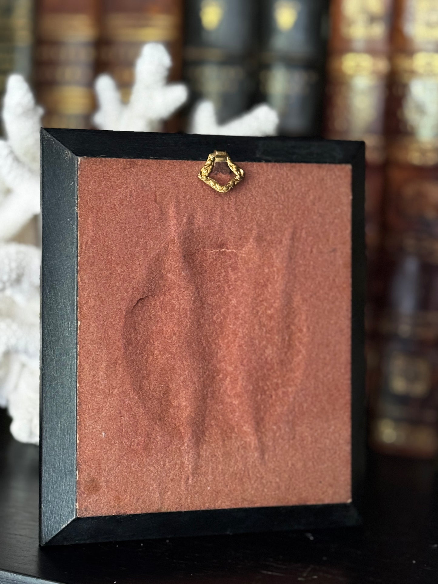 French Miniature Portrait on Ivory