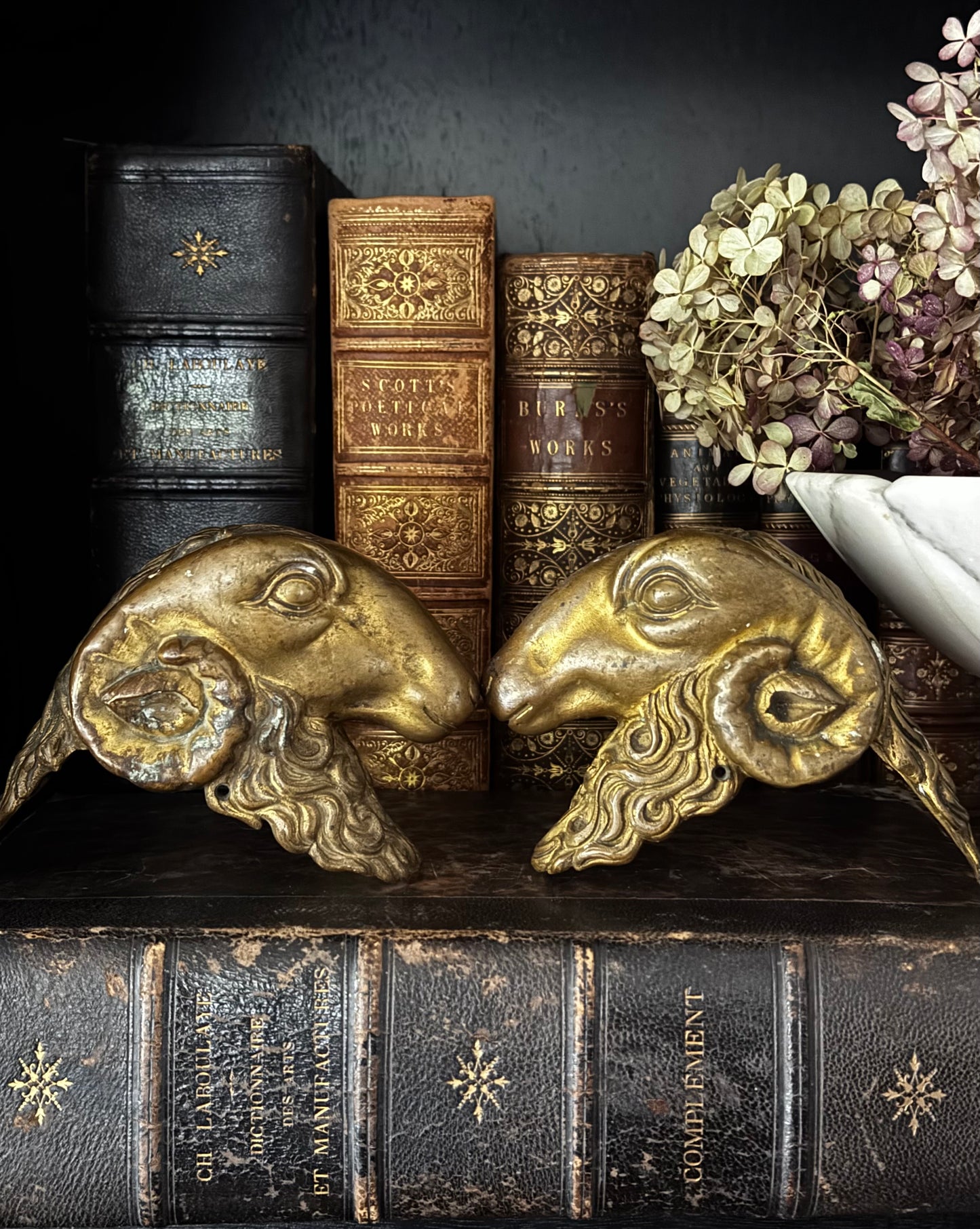 Bronze Ram Head Furniture Salvage