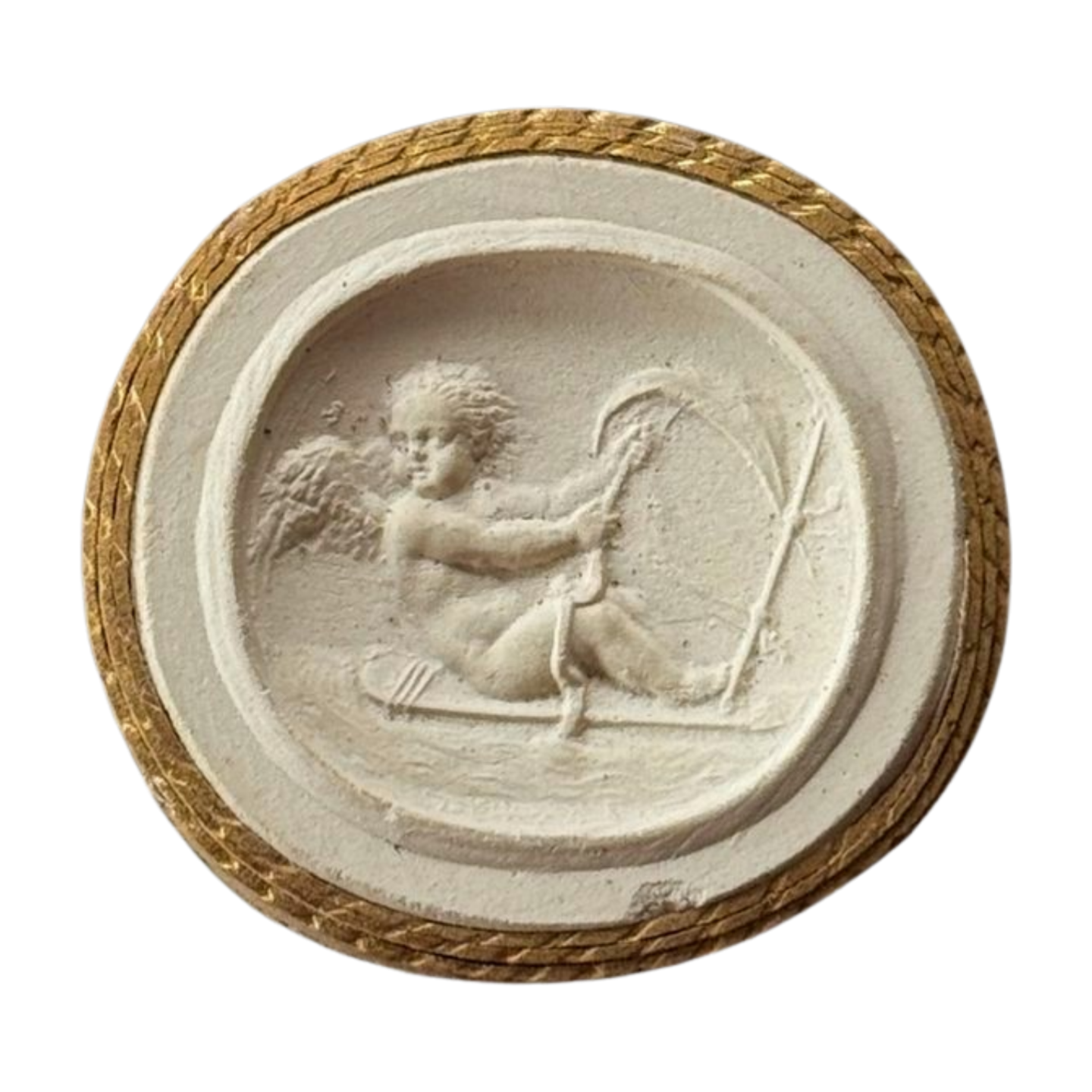 Grand Tour Intaglio- Cherub on Boat