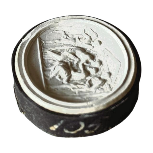 Grand Tour Intaglio- Barn Scene