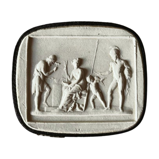 Grand Tour Intaglio- Mythology with Birds